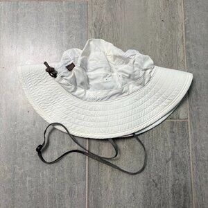 Outdoor Research Sun Bucket Hat with Adjustable Strap White Size Medium